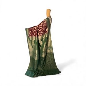 semi banarasi georgette copy